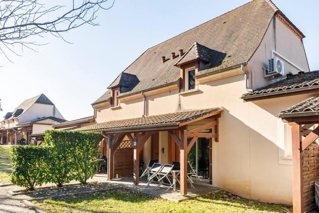 Le N5 Des Hauts De Sarlat Apt Duplex Clim, Piscine, Parking Екстериор снимка